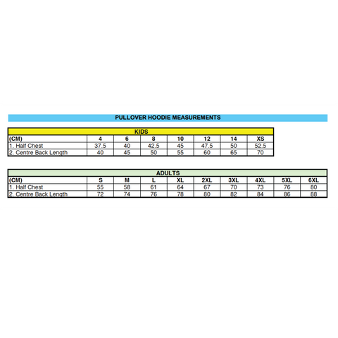 Image of Whangamata Rugby Hoodie