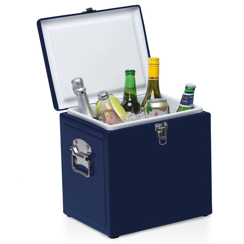 Image of Vintage Cooler Box, Colour: Navy