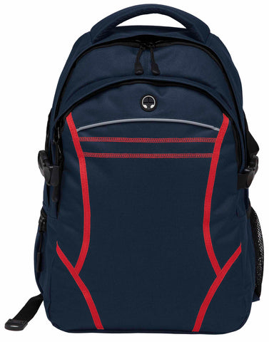 Image of Reflex Backpack, Colour: Navy/Red