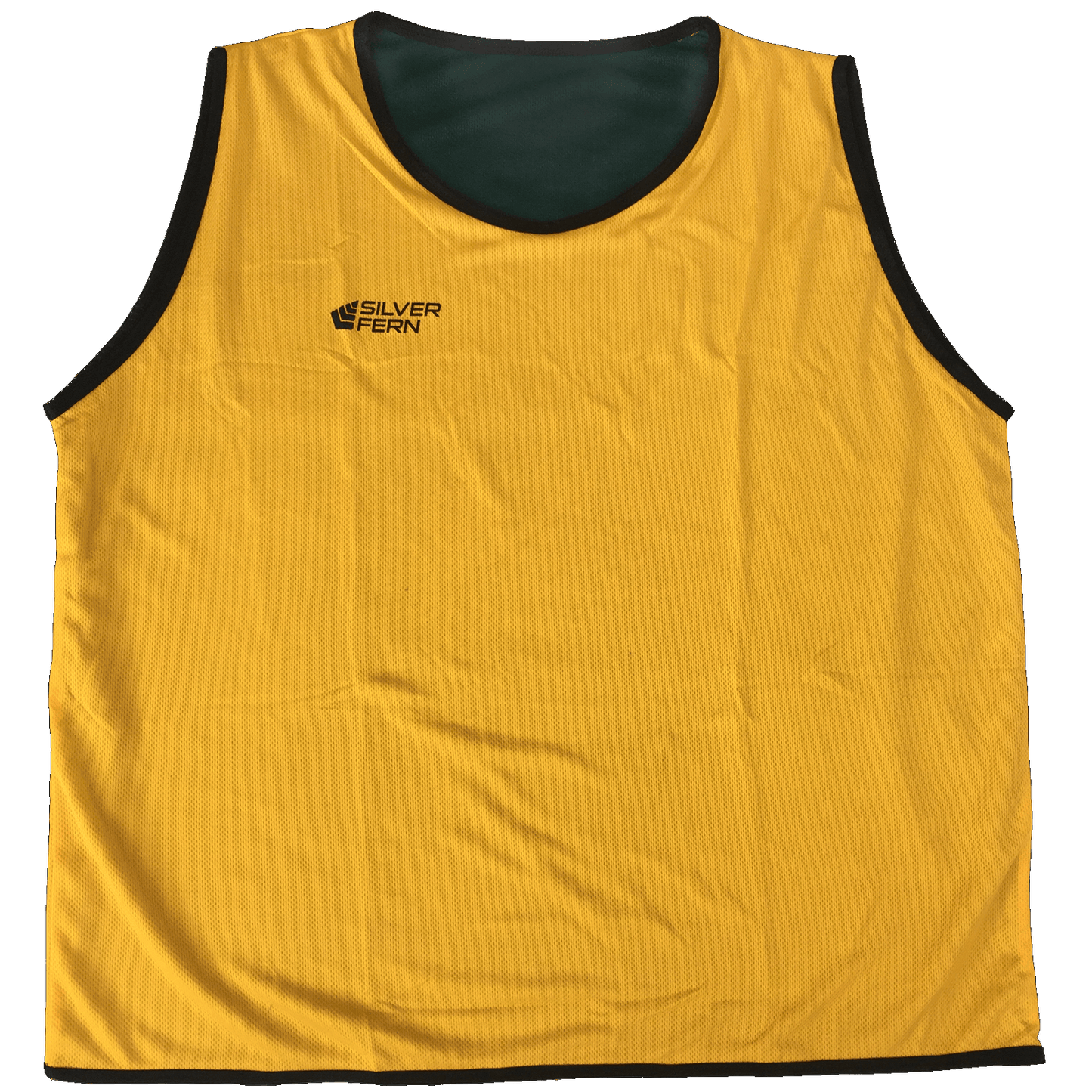 Reversible Tackle Bib, Size: XXL (77 x 73 cm), Colour: Yellow/Green
