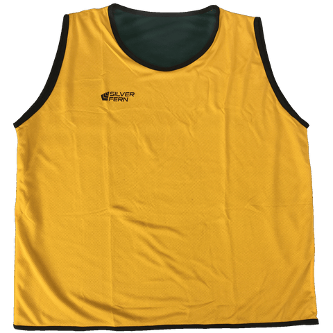 Image of Reversible Tackle Bib, Size: XXL (77 x 73 cm), Colour: Yellow/Green