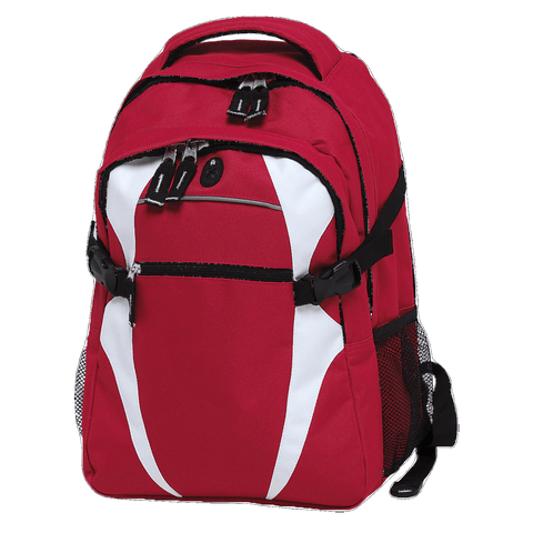 Image of Spliced Zenith Backpack, Colour: Red/White