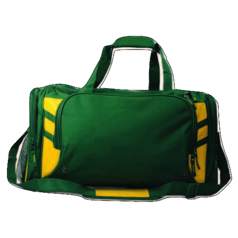 Image of Tasman Sports Bag, Colour: Bottle/Gold