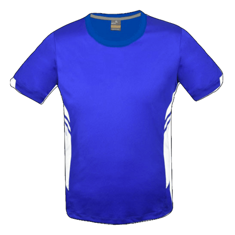 Image of Mens Tasman Tee, Colour: Royal/White