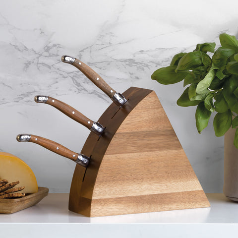 Image of Wedge Cheese Knife Block Set