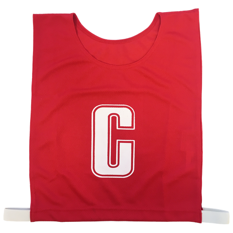 Image of 5-a-Side Bib Set, Colour: Red