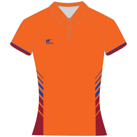 Image of Womens Sublimated Polo Shirt, Type: A190154SPSF