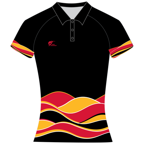Image of Womens Sublimated Polo Shirt, Type: A190160SPSF