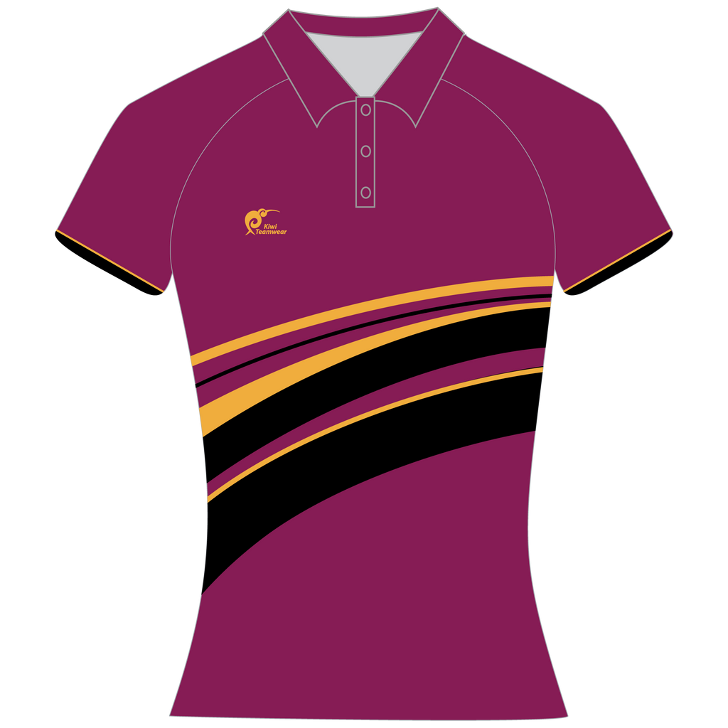 Womens Sublimated Polo Shirt, Type: A190161SPSF