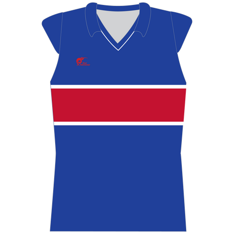 Image of Womens Sublimated Capped Sleeve Shirt, Type: A190197SCSF