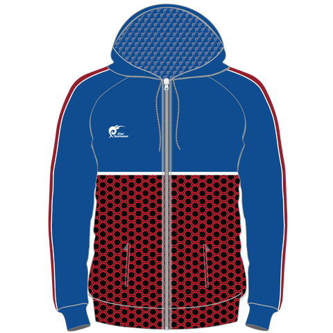 Image of Adults Sublimated Zip Hoodie, Type: A190255SHZ