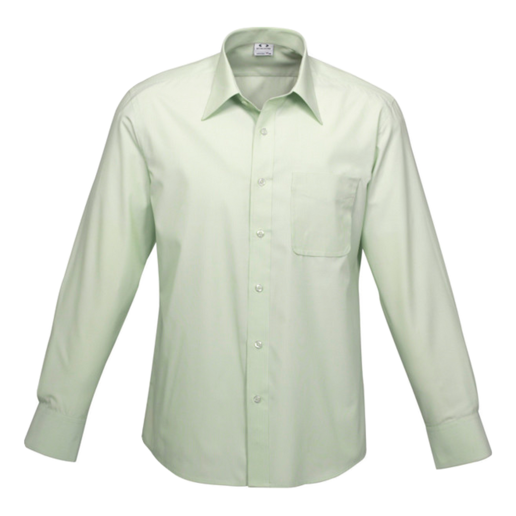 Mens Ambassador Shirt, Style: Long Sleeve, Colour: Green