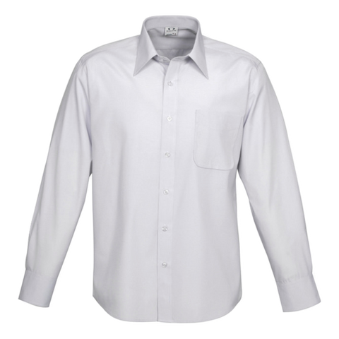 Image of Mens Ambassador Shirt, Style: Long Sleeve, Colour: Silver Grey