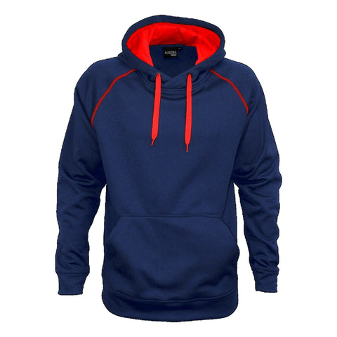 Image of Aurora Adults XTH Performance Hoodie
, Colour: Navy/Red