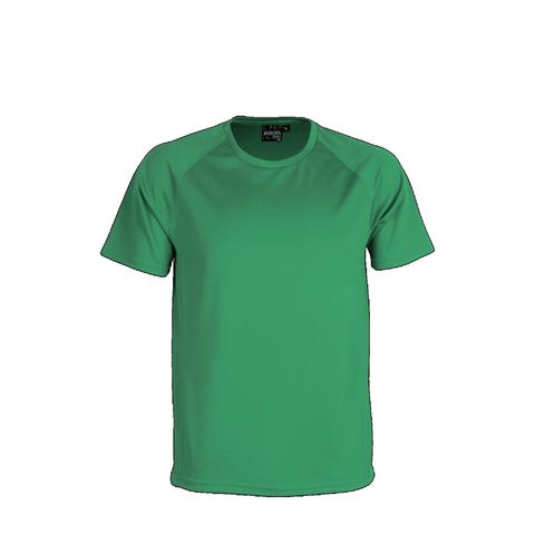 Image of Aurora Kids Performance Tee, Colour: Kelly Green