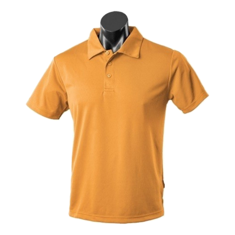 Image of Mens Botany Polo, Colour: Gold