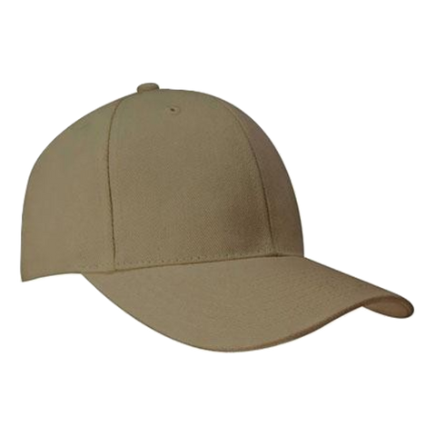 Image of Brushed Heavy Cotton Cap, Colour: Sand
