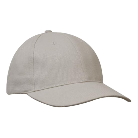 Image of Brushed Heavy Cotton Cap, Colour: Stone