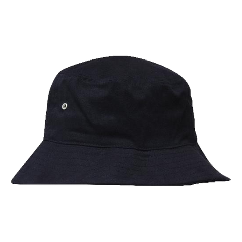 Image of Brushed Sports Twill Bucket Hat, Size: L/XL, Colour: Navy