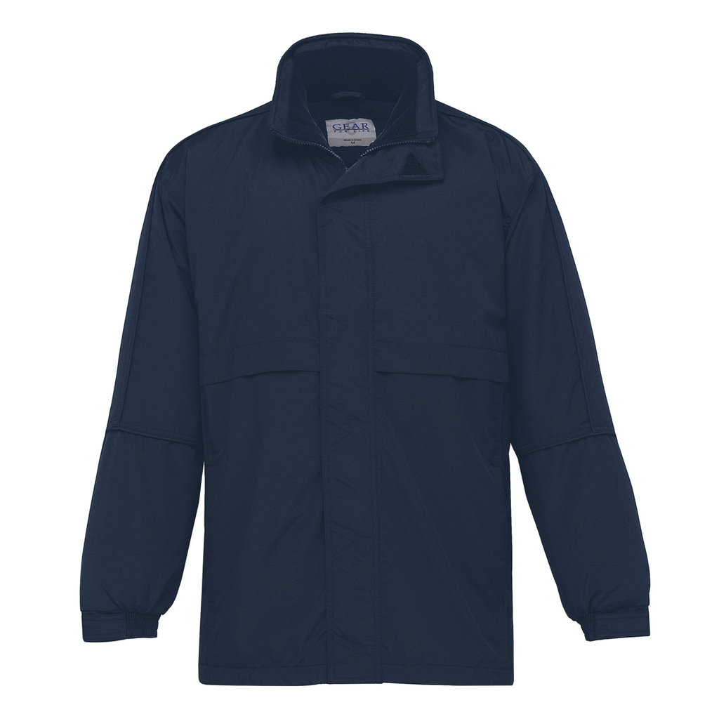 Adults Contrast Basecamp Anorak, Colour: Navy