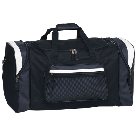 Image of Contrast Gear Sports Bag, Colour: Black/Charcoal/White