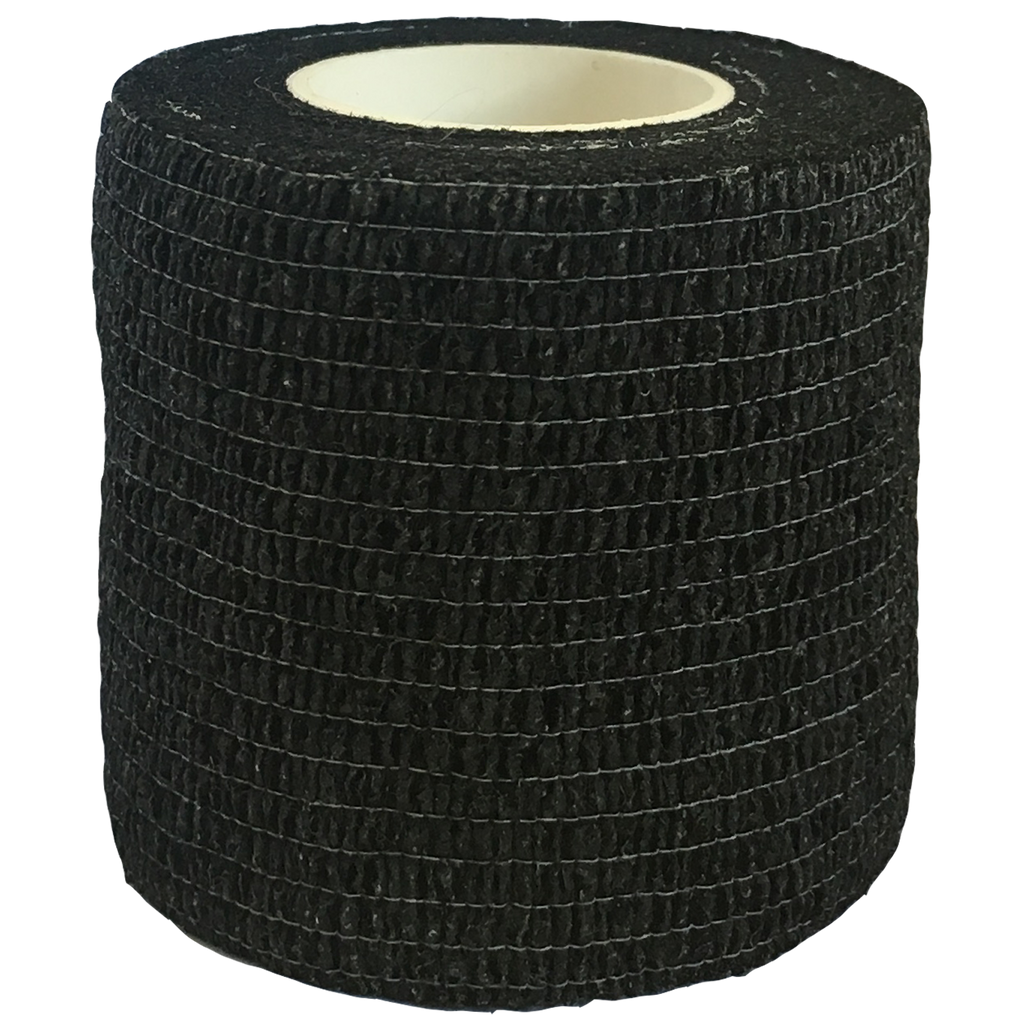 Elastic Cohesive Bandage (ECB), Size: 75mm x 45m, Colour: Black