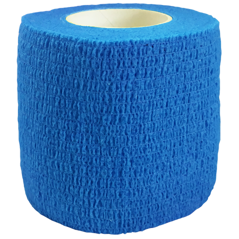 Image of Elastic Cohesive Bandage (ECB), Size: 75mm x 45m, Colour: Blue