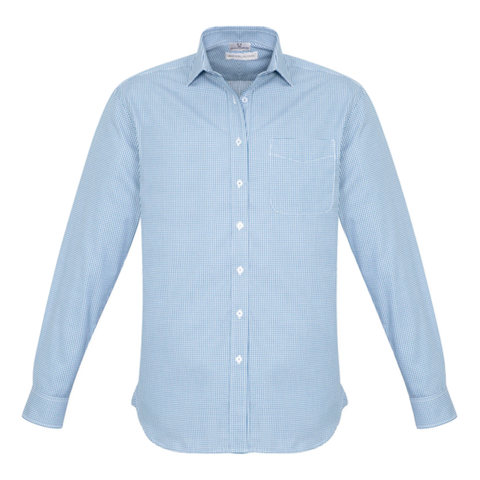 Image of Mens Ellison Shirt, Colour: Blue