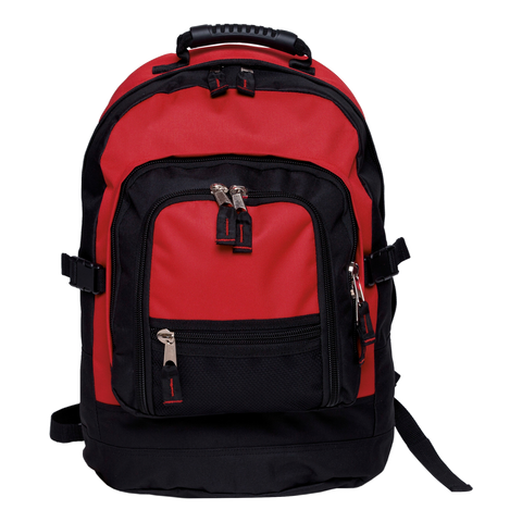 Image of Fugitive Backpack, Colour: Red/Black