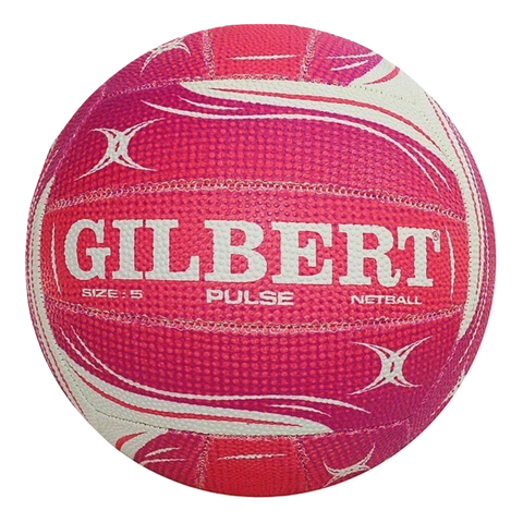 Image of Gilbert Pulse Netball, Size: 5, Colour: Pink