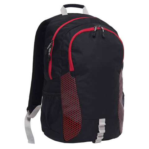 Image of Grommet Backpack, Colour: Black/Red