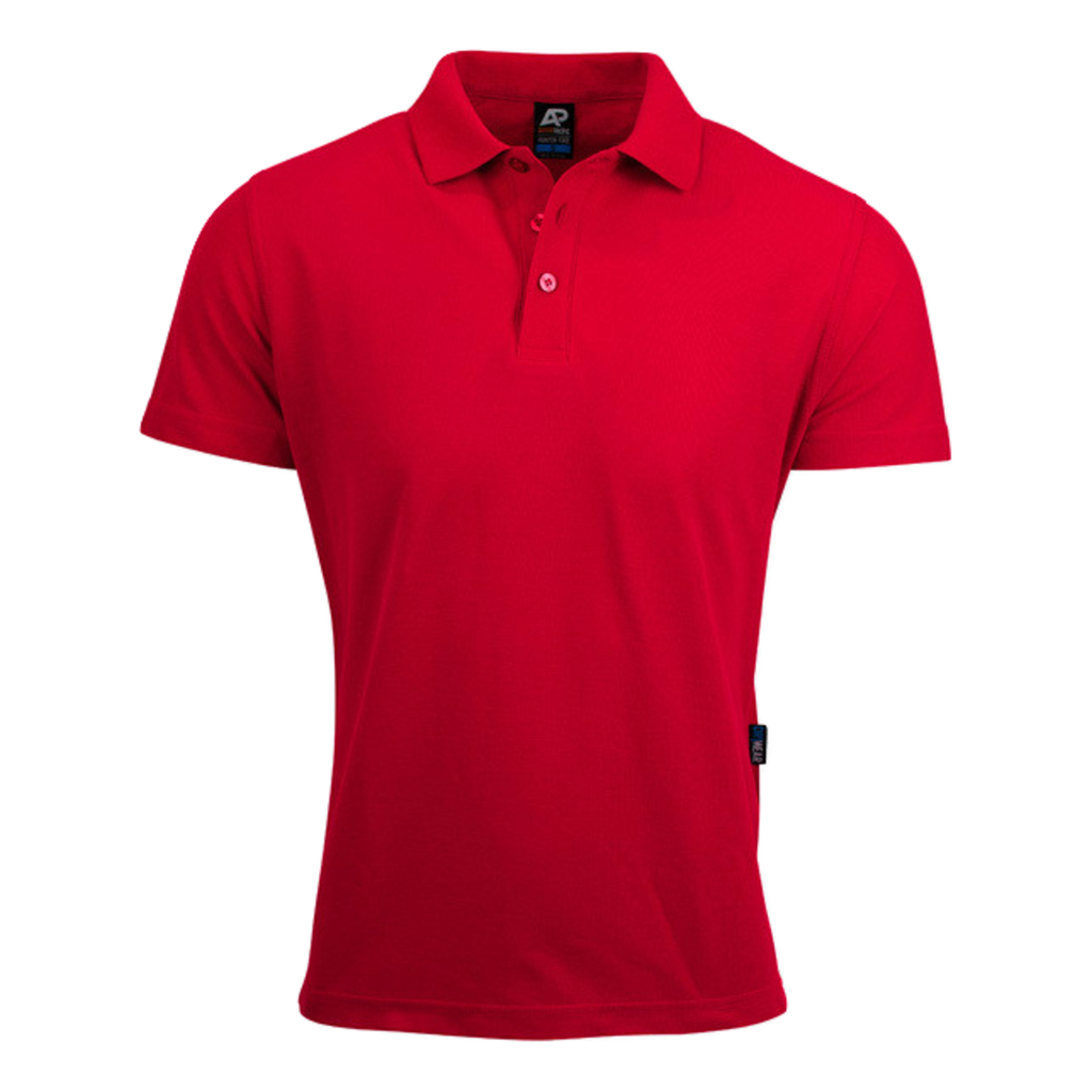 Kids Hunter Polo, Colour: Red