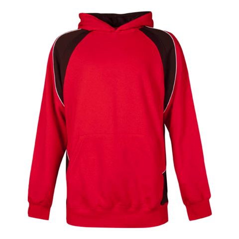 Image of Kids Huxley Hoodie, Colour: Red/Black/White