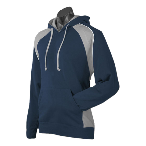 Image of Mens Huxley Hoodie, Colour: Navy/Ashe/White
