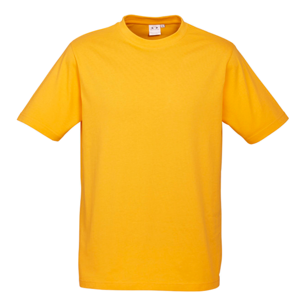 Mens Ice Tee, Colour: Gold