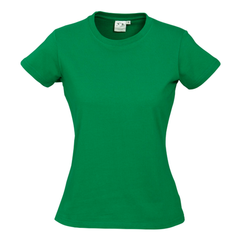 Image of Womens Ice Tee, Colour: Kelly Green