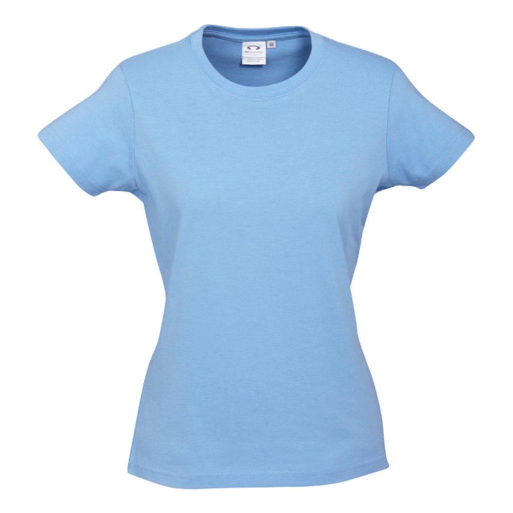 Womens Ice Tee, Colour: Spring Blue
