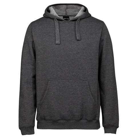 Image of JBs Pop Over Hoodie, Colour: Charcoal Marle