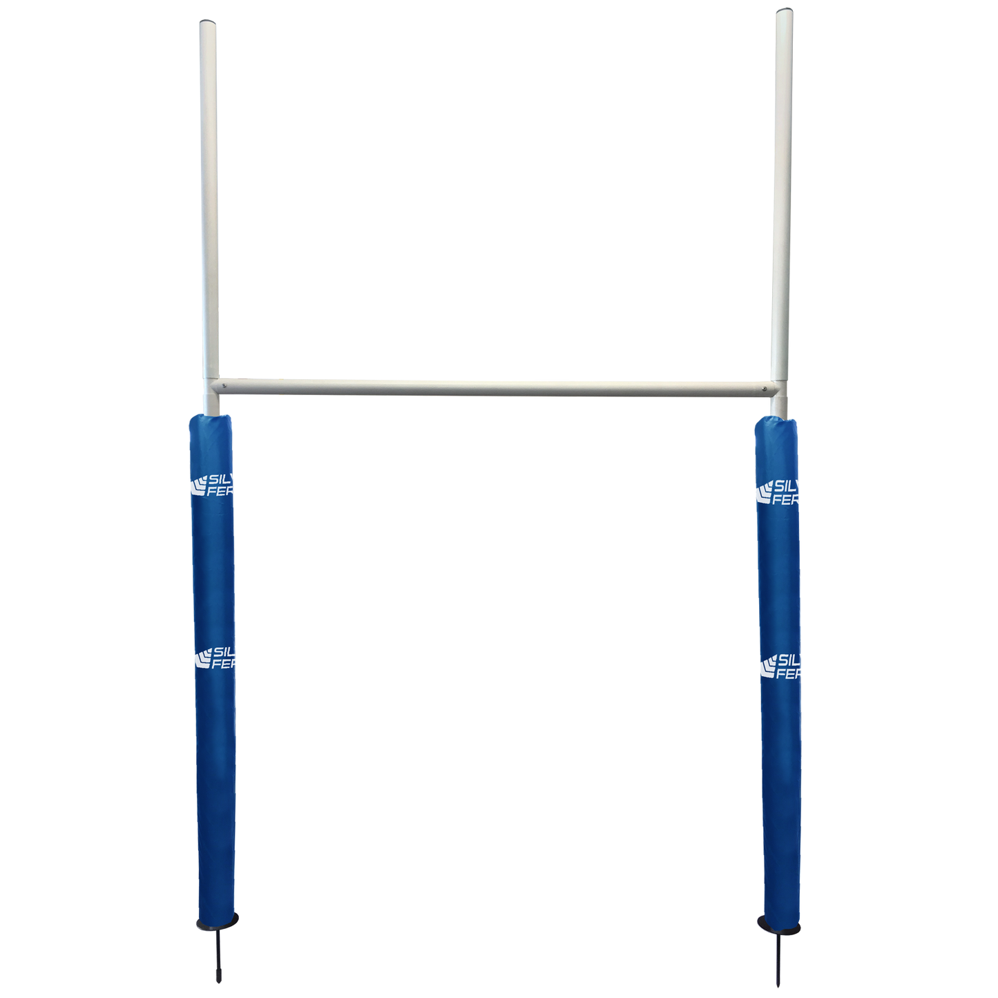 Junior Goal Post (x1) with Pads, Colour: Royal Blue