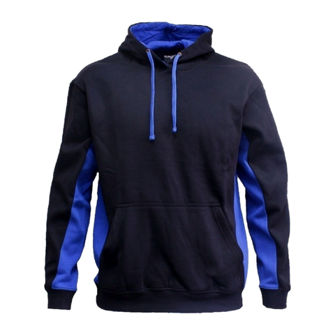Image of Adults Matchpace Hoodie, Colour: Black/Royal