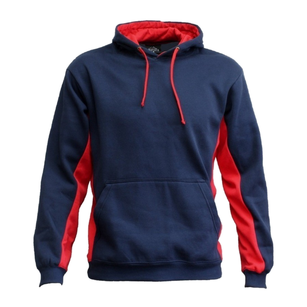 Adults Matchpace Hoodie, Colour: Navy/Red