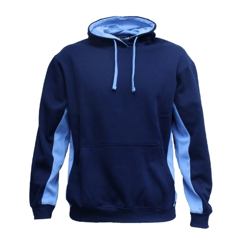Adults Matchpace Hoodie, Colour: Navy/Sky
