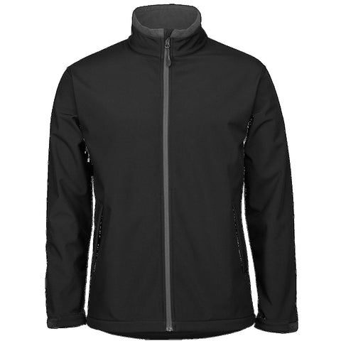 Image of Mens Podium Softshell Jacket, Colour: Black/Charcoal