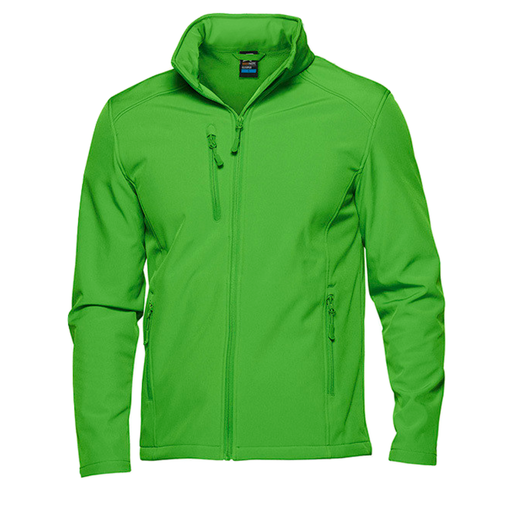 Kids Olympus Softshell Jacket, Colour: Green