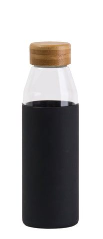 Image of Orbit Glass Bottle, Colour: Black