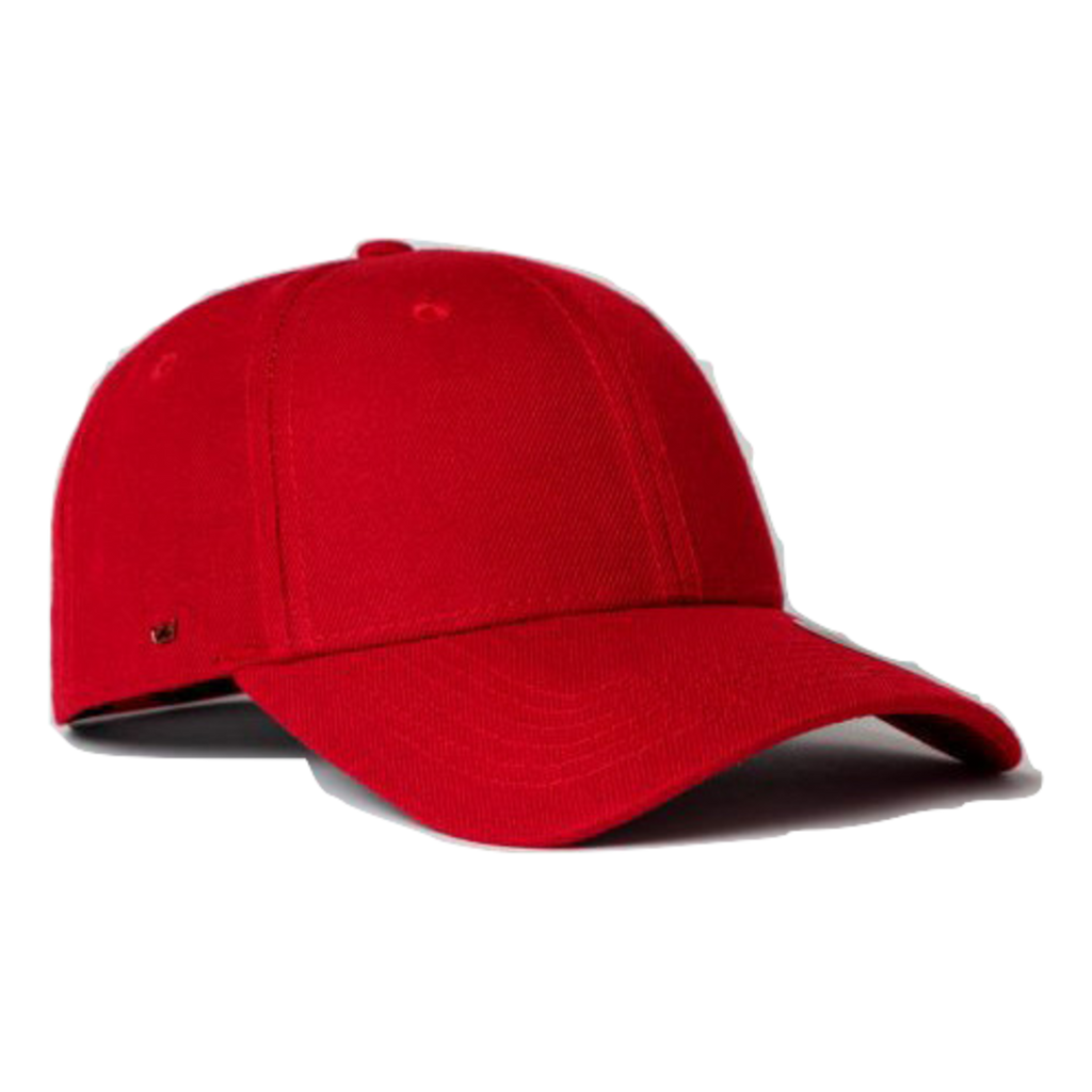 Adults Pro Style Snap Back 6, Colour: Red