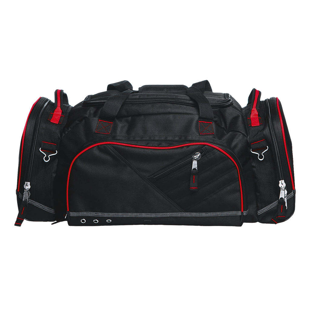 Recon Sports Bag, Colour: Black/Black/Red