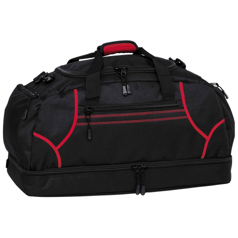 Image of Reflex Sports Bag, Colour: Black/Red