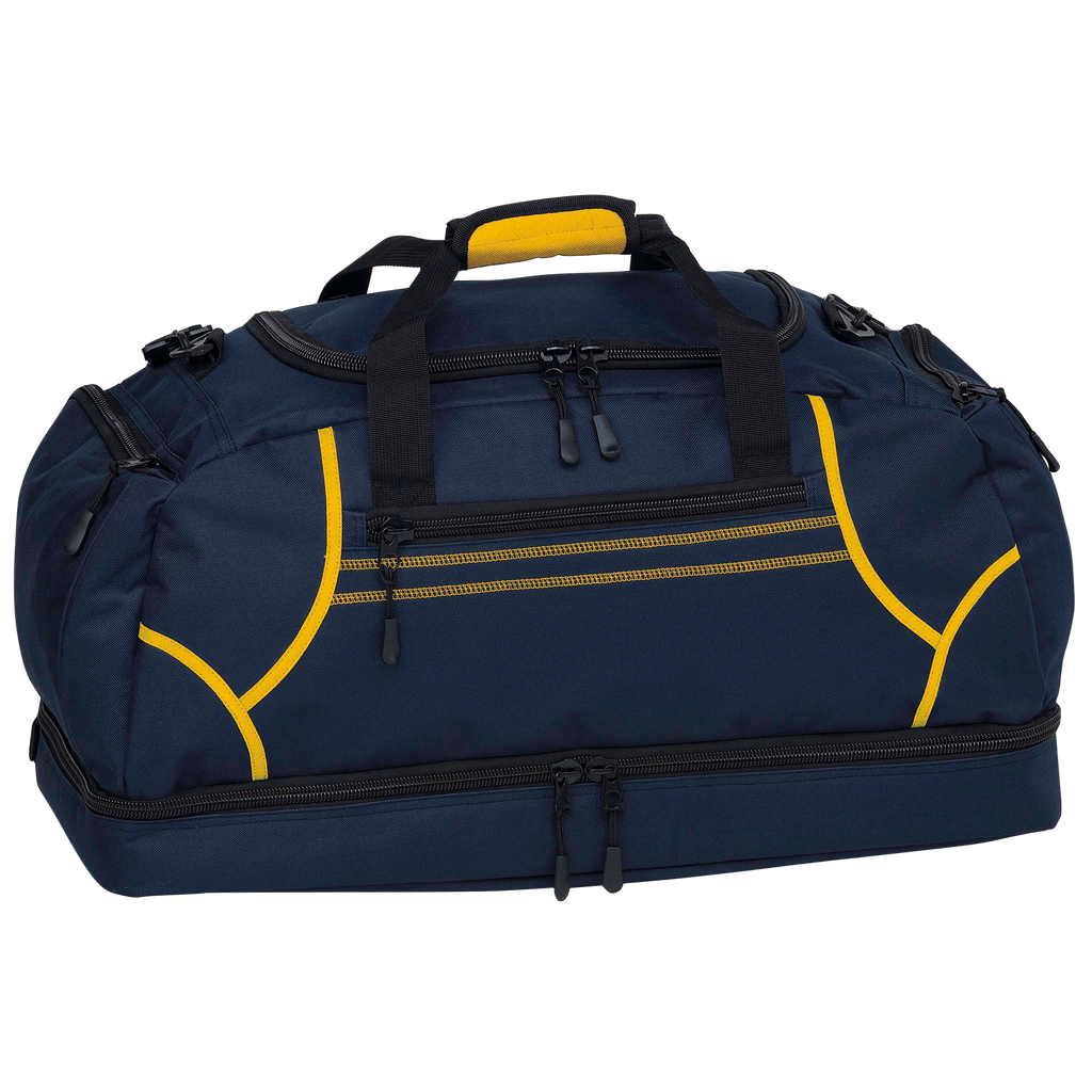 Reflex Sports Bag, Colour: Navy/Gold
