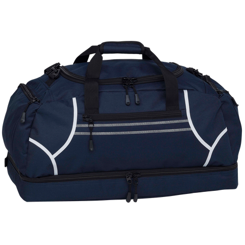Image of Reflex Sports Bag, Colour: Navy/White